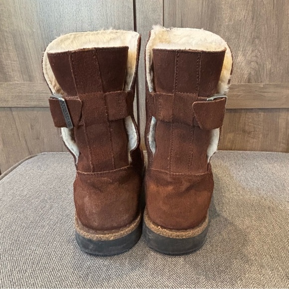 Birkenstock Brown Suede Women's Boots - Picture 8 of 13